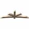 Ekena Millwork Davenport Smooth Timber Gable Bracket, Douglas Fir, 96"W x 32"H x 5 1/2"D x 5 1/2"F, 8/12 Pitch GBW096X32X0606DAV00SDF - alternate 2